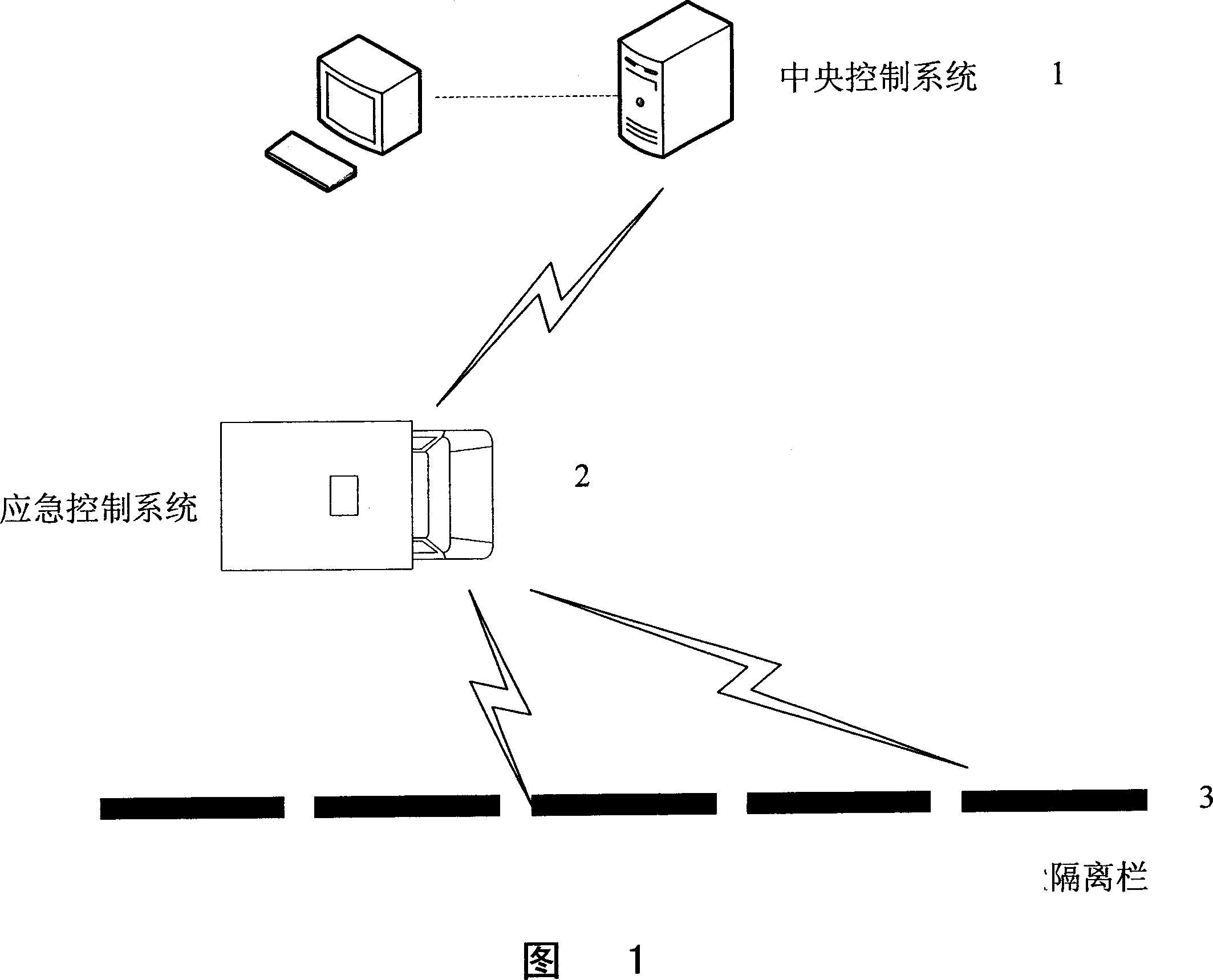 Intelligent isolation system for road