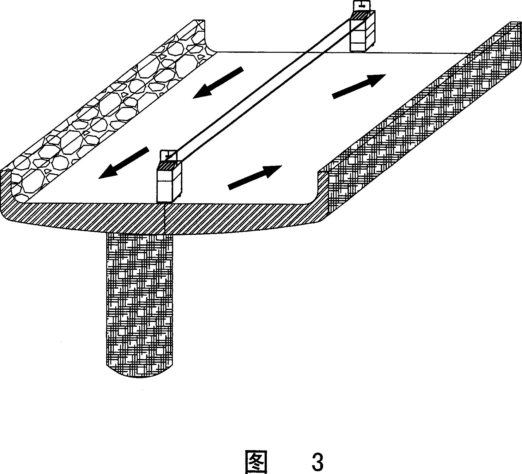 Intelligent isolation system for road