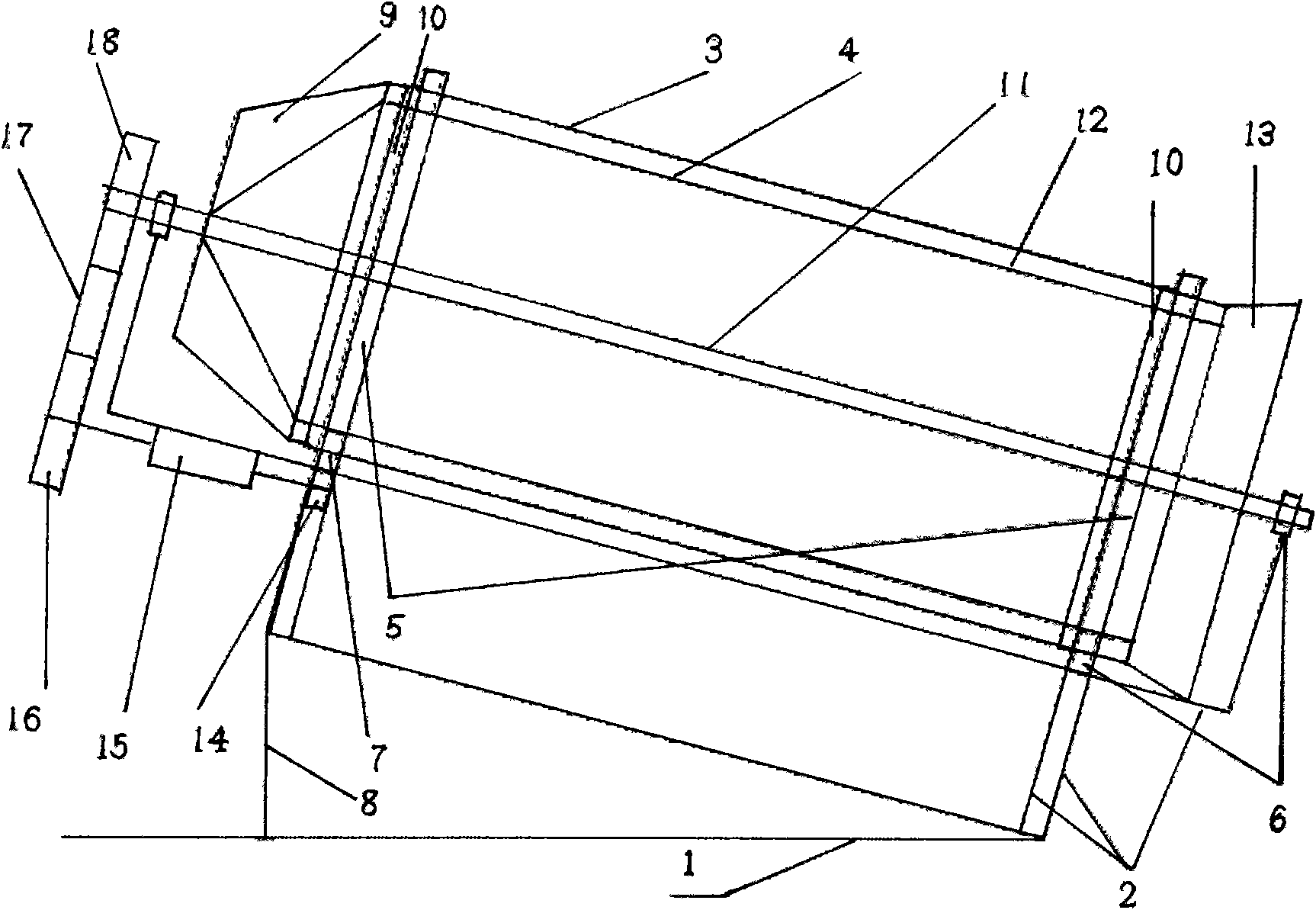 Adjustable continuous tea-rolling machine with bidirectional roller