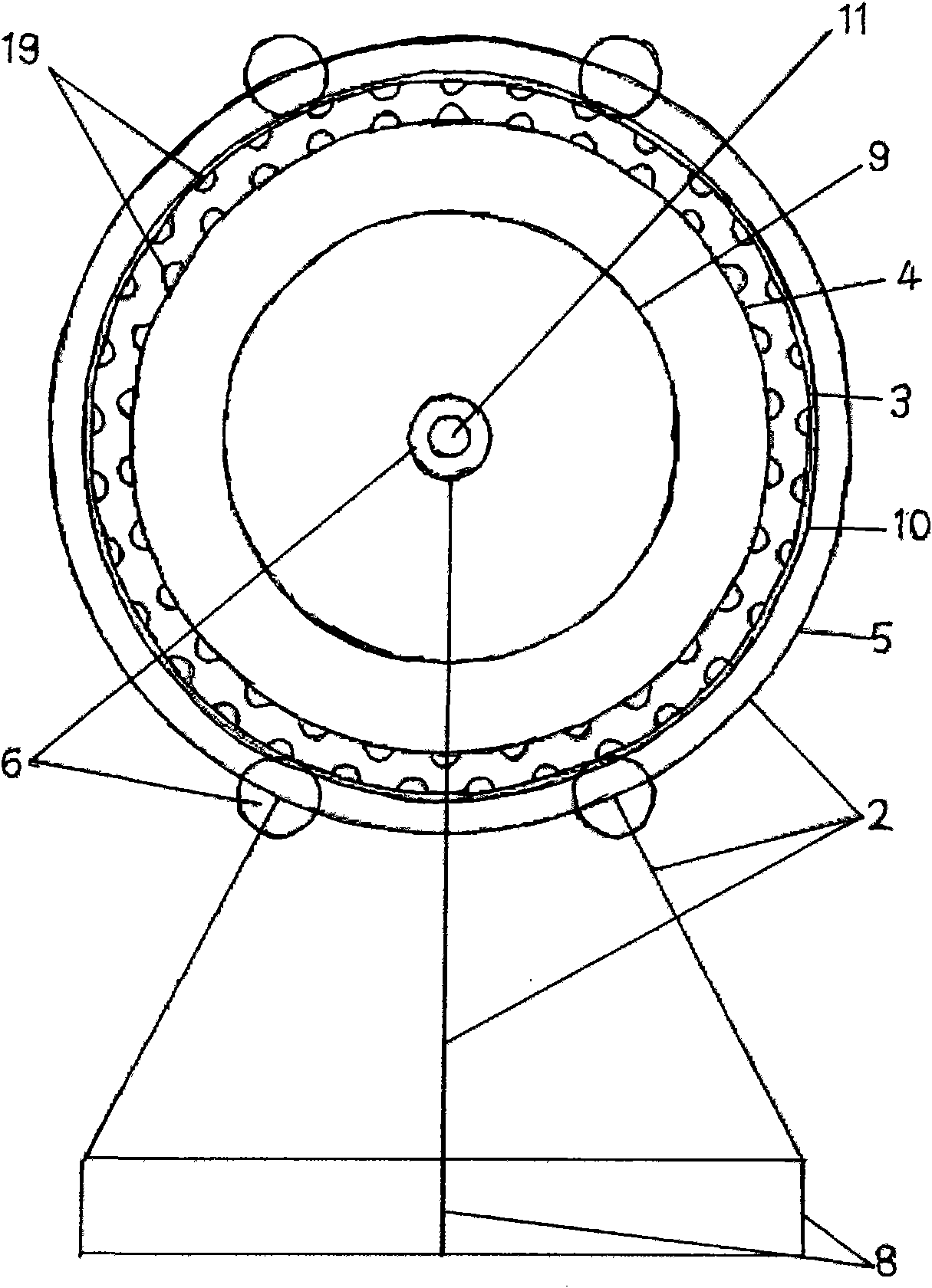 Adjustable continuous tea-rolling machine with bidirectional roller