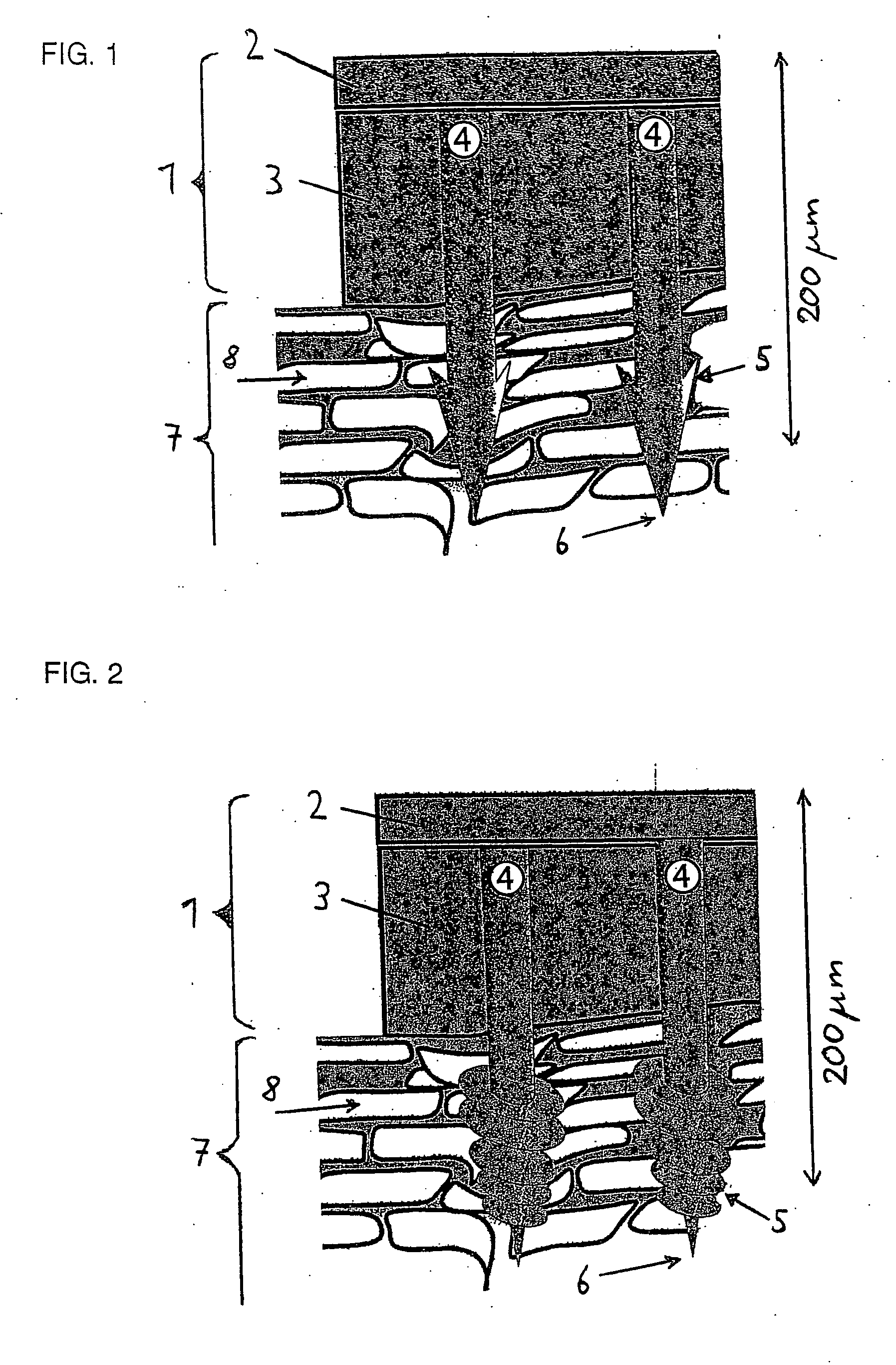 Device for transdermal administration of active substances