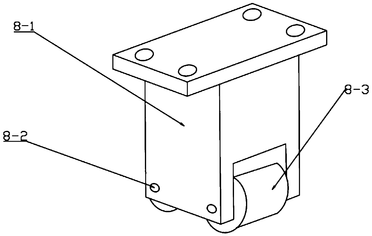 Numerical-control flexible roll bending machine for three-dimensional variable-curvature sheet metal parts