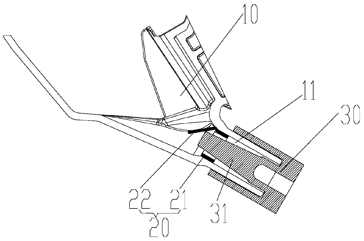 Bottom case part and air conditioner having same