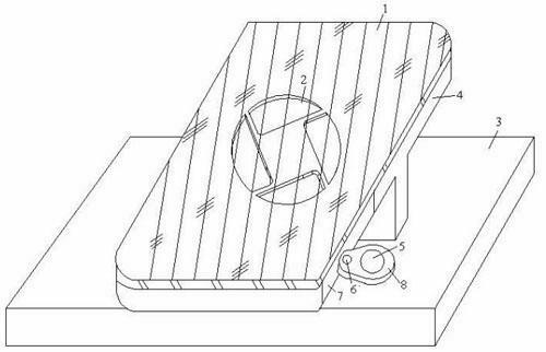 Notebook computer radiator containing beverage supporting ring