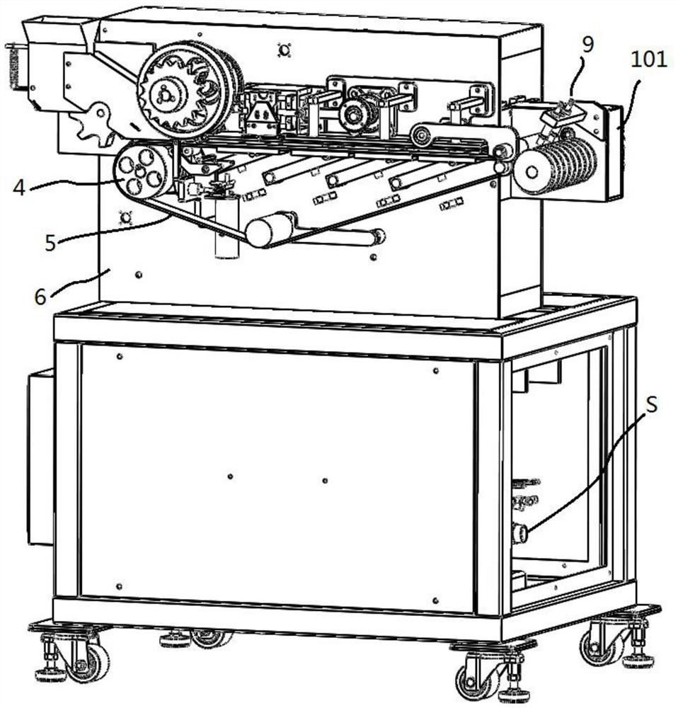 An article conveying component and processing device