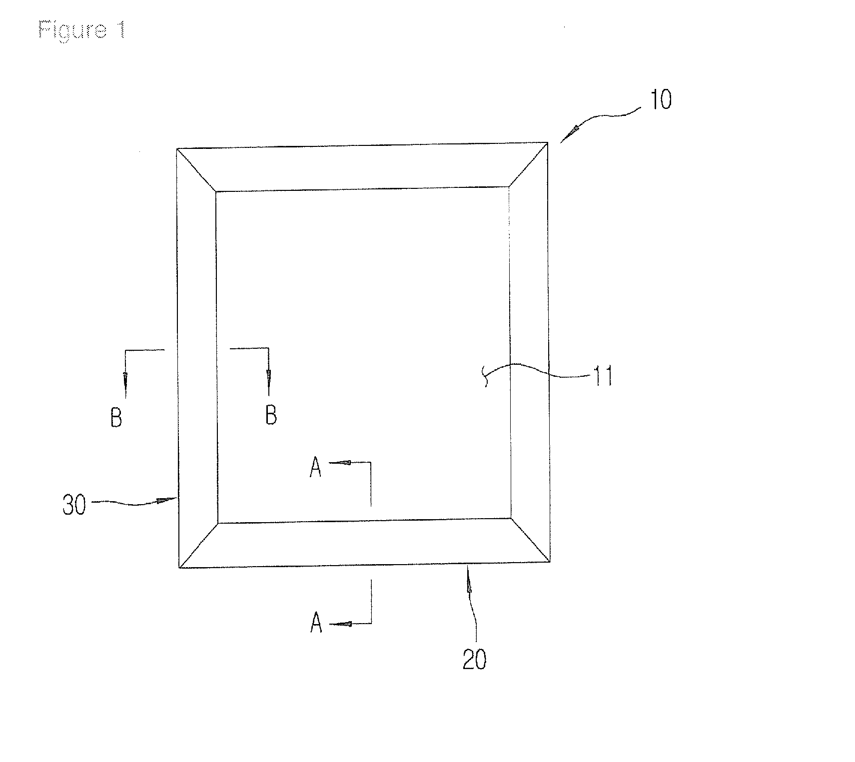 Windows and doors assembly structure having a joint portion of 45 degrees