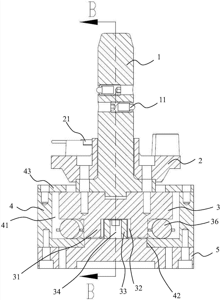 Pressing and floating device for liner bushing