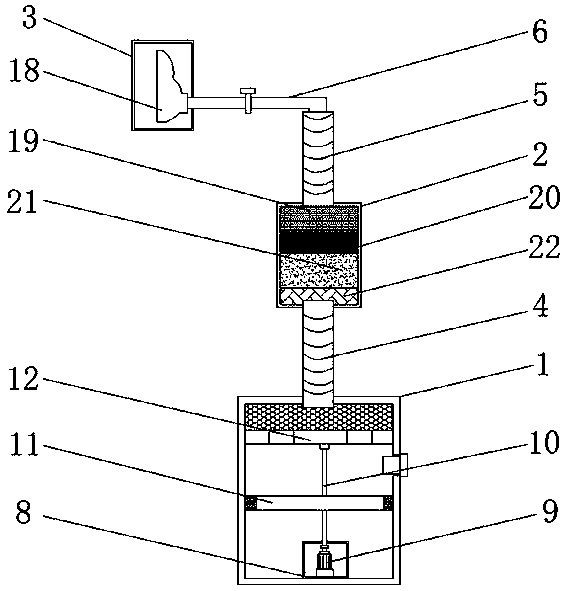 Domestic breathing machine for helping patients to recover