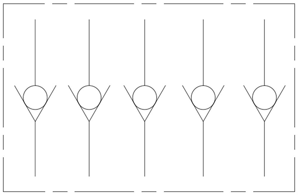 Parallel integrated multi-stage one-way valve