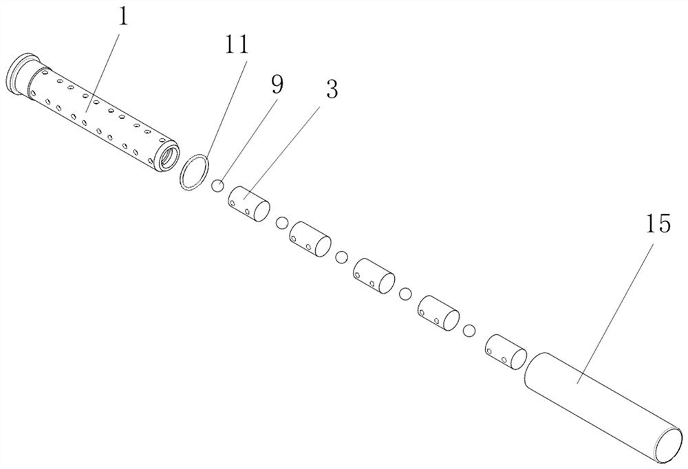 Parallel integrated multi-stage one-way valve