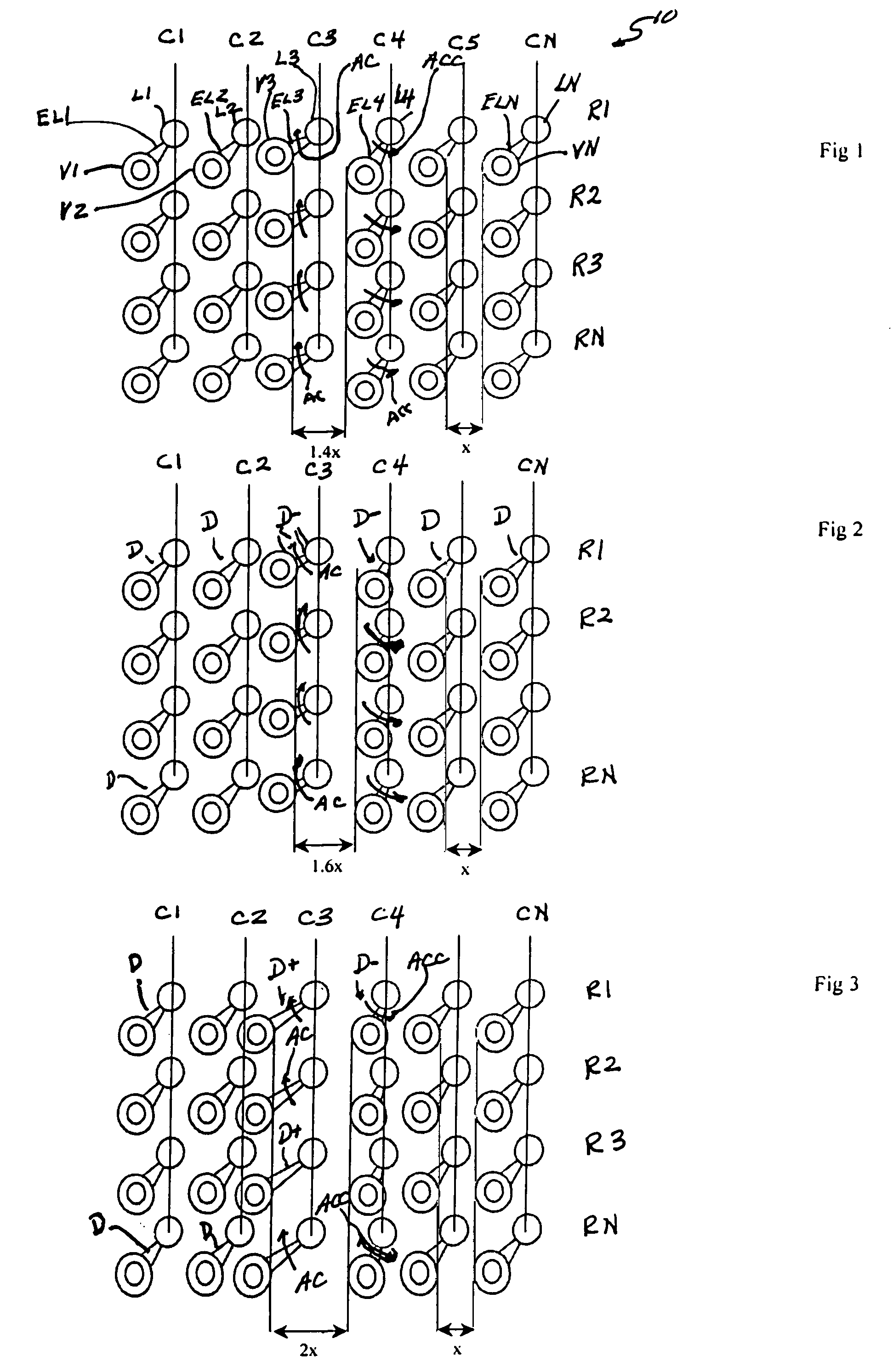 Off-width pitch for improved circuit card routing