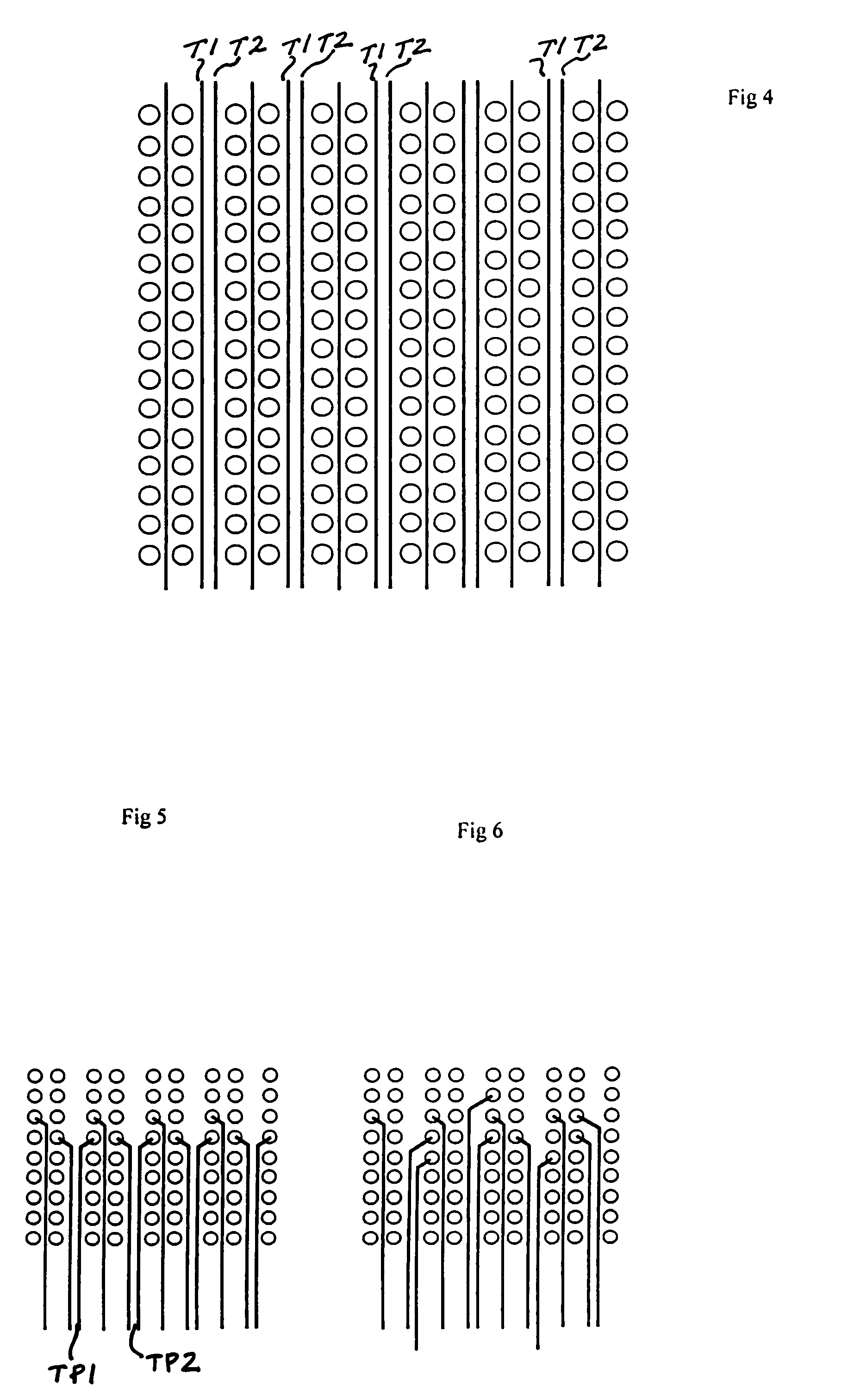 Off-width pitch for improved circuit card routing