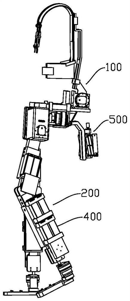 Lower limb exoskeleton robot