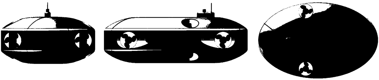 Track tracking control method for seabed flight nodes