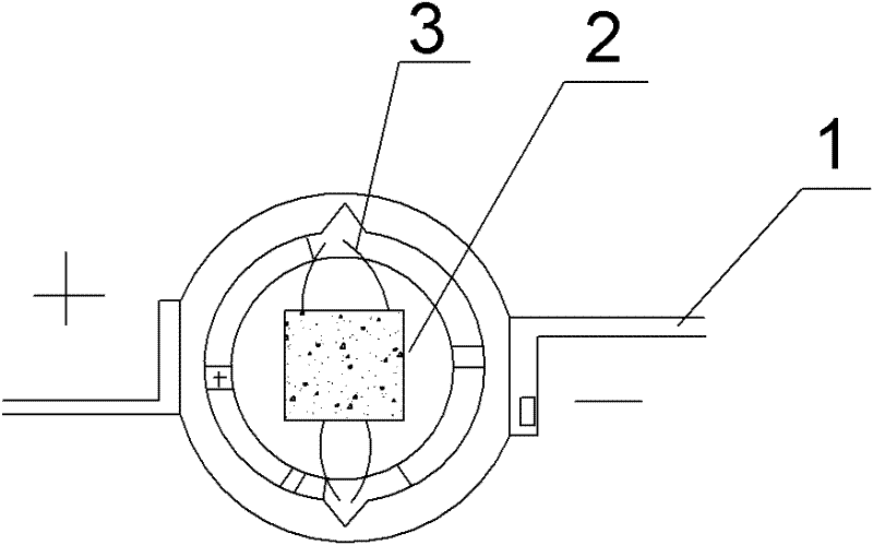 Packaging method for flip LED chips