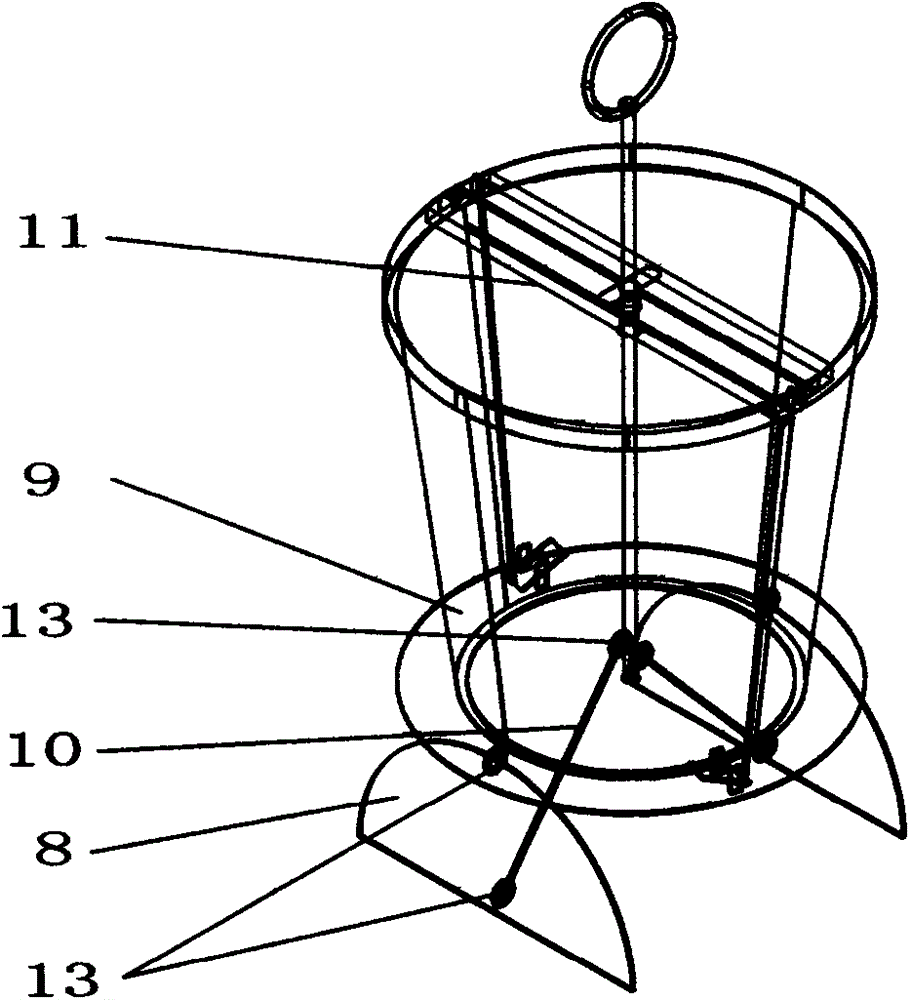 A method and device for collecting and transporting generalized garbage