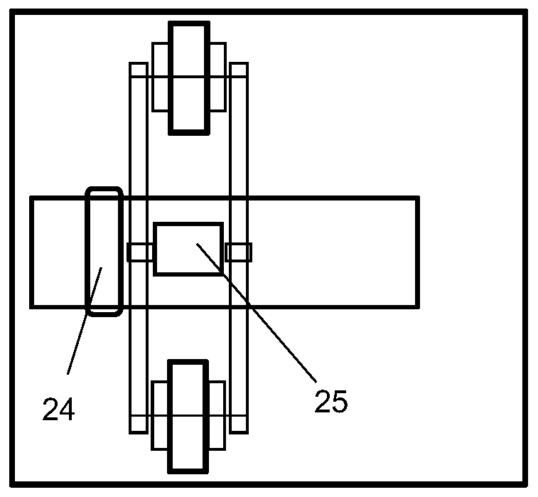 Mobile digital pallet and its measuring method for measuring vehicle body contour deviation