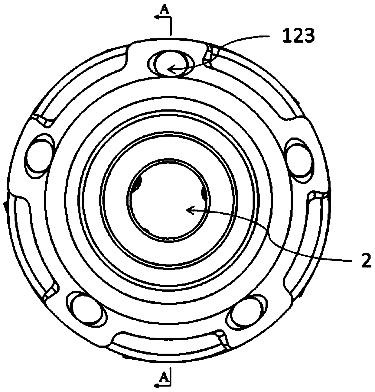 Variable flute jet drill