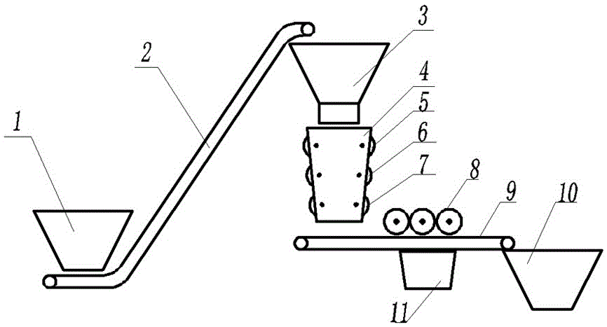 Garlic cleaving device