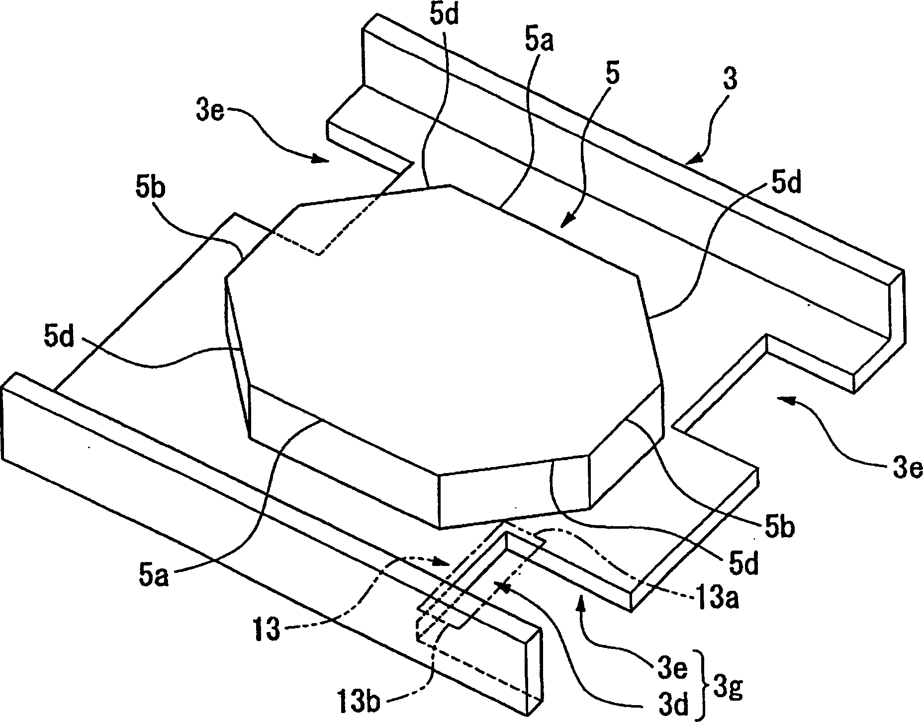 Nonreciprocal circuit device and telecommunications apparatus including the same