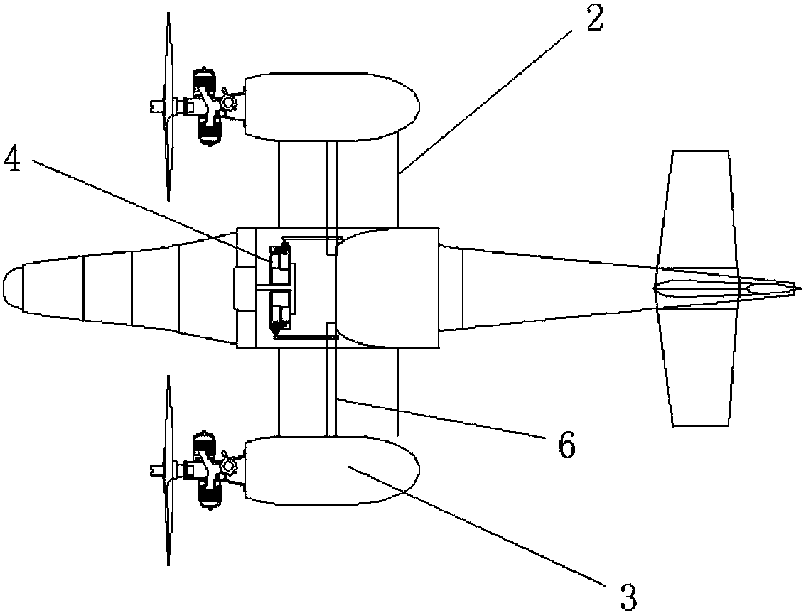 Single-rotor dual-vector propulsion autogyro and its control method