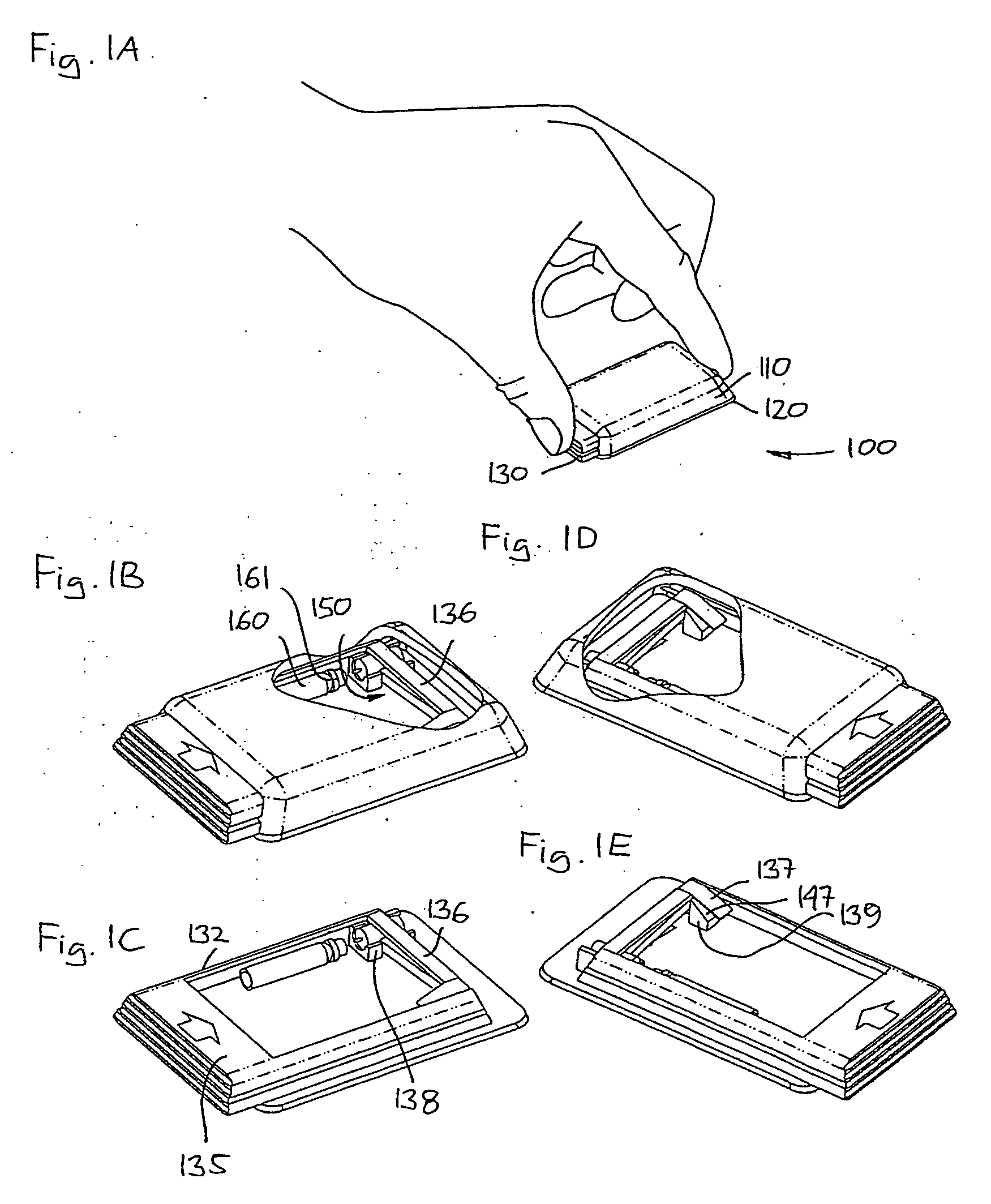 Pivotable needle unit