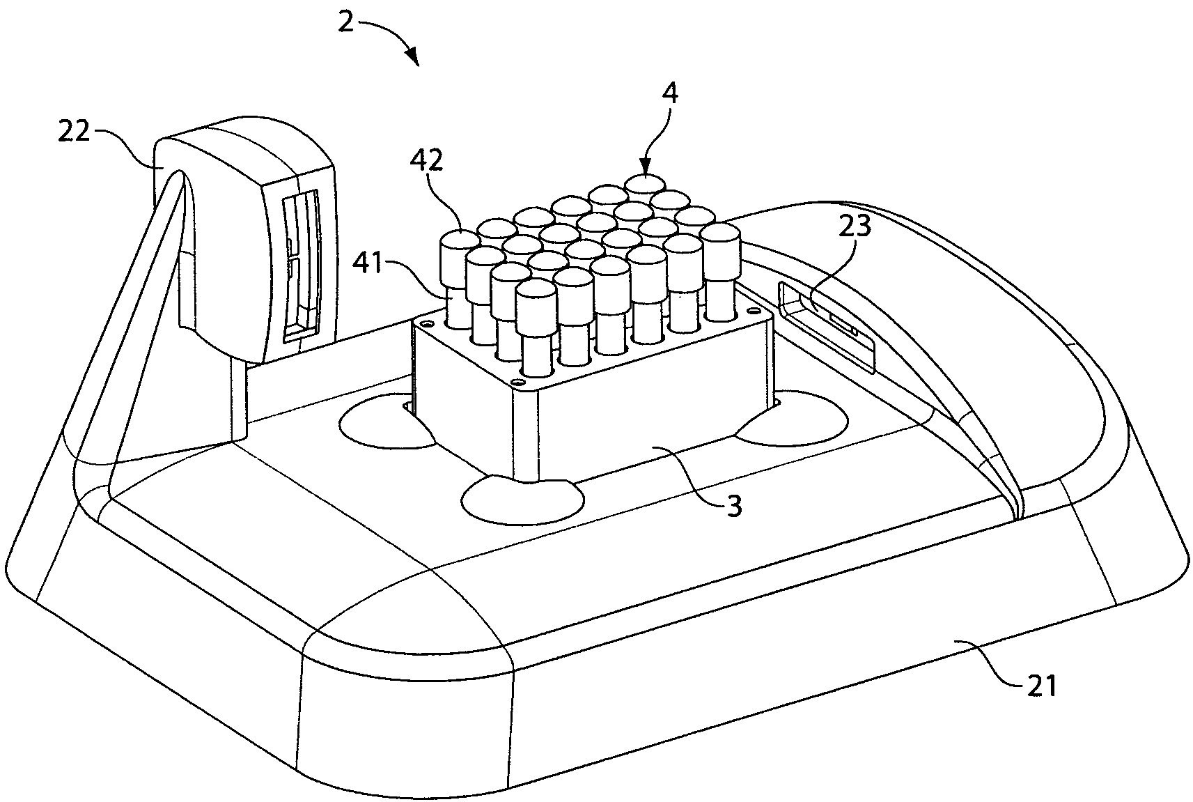 Method and apparatus for handling sample holders