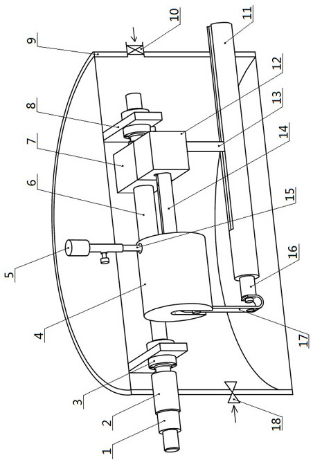 Nanopowder Preparation Device by Confined Electroexplosion Method of Ablation Material Tube