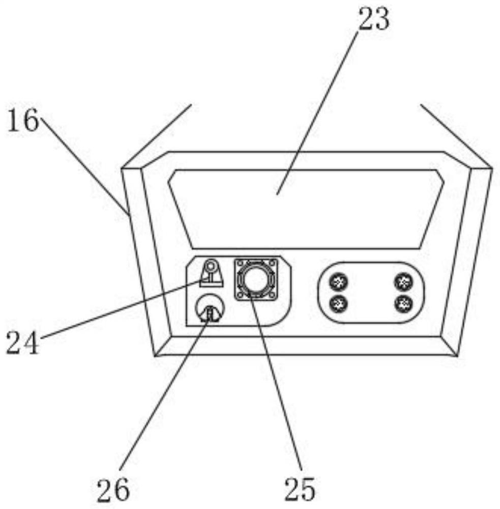 Patient standing assisting device for surgical nursing