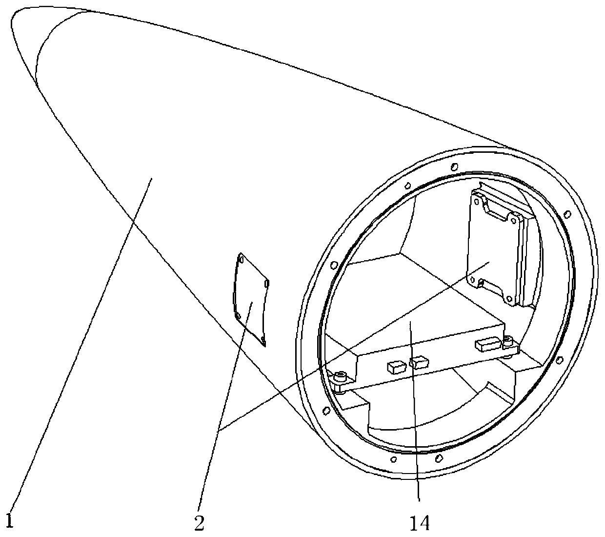 Stratospheric meteorological detection rocket and application method