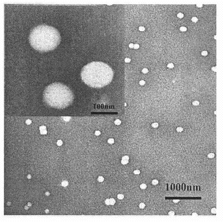 Preparation method for core-shell fluorinated polyurethane-acrylate latex