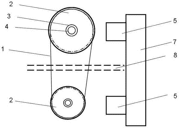 Continuous icebreaking mechanism and icebreaker