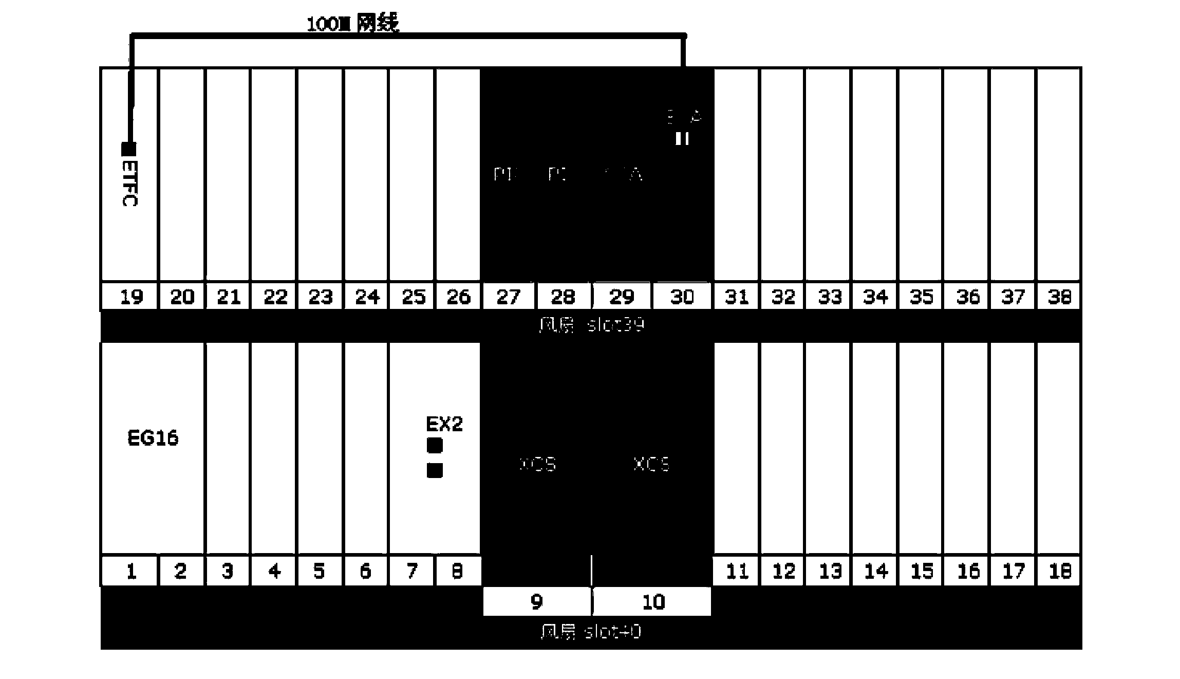 Networking method and device for data communication network