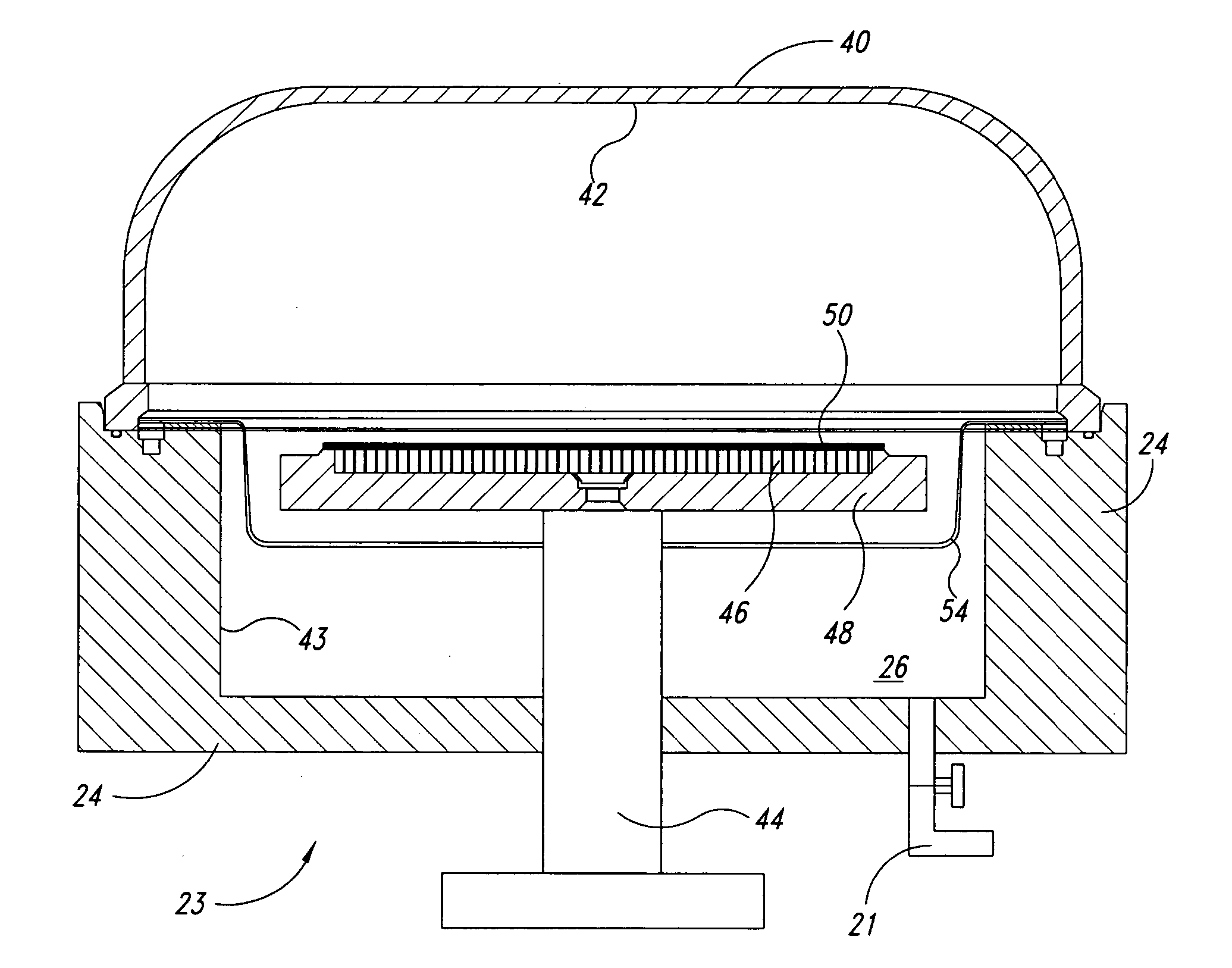 Nucleation layer deposition on semiconductor process equipment parts