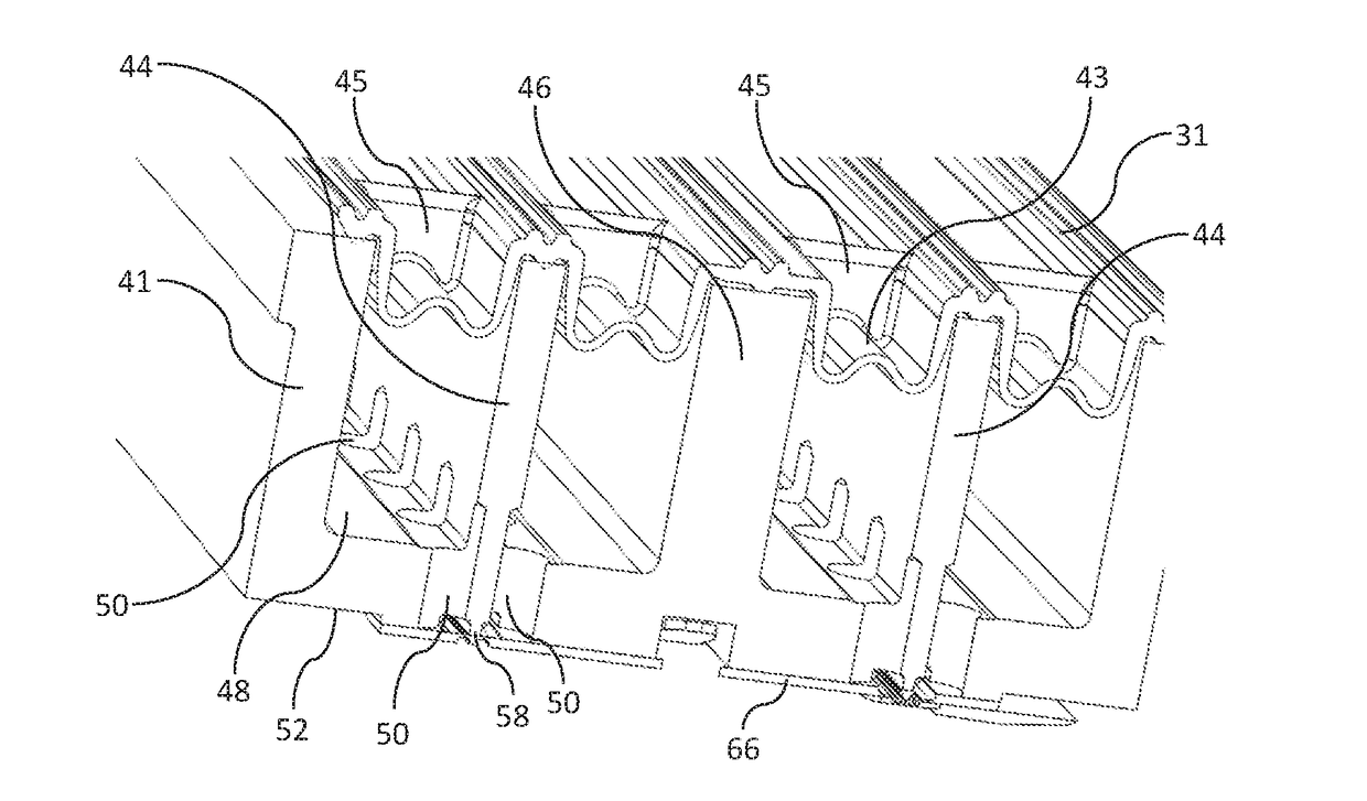 Bubble-tolerant high flow printhead architecture