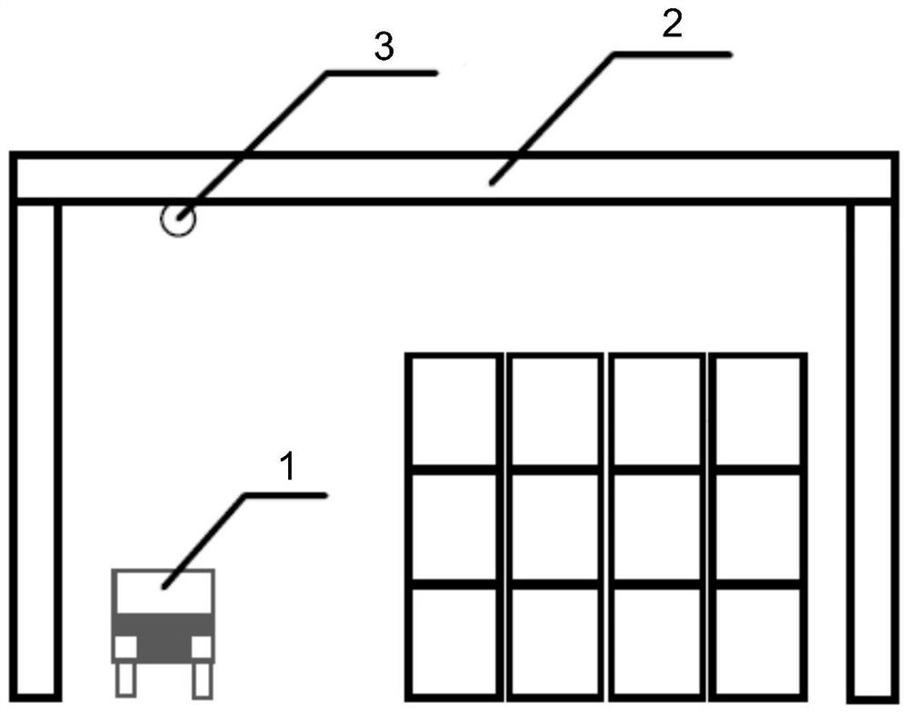 Container truck guiding and positioning system and method, computer storage medium and gantry crane