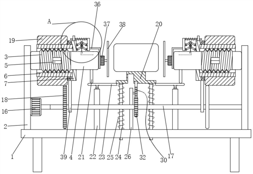 An automatic mechanical fixture for workpiece flipping that is convenient for quickly locating the position of the workpiece