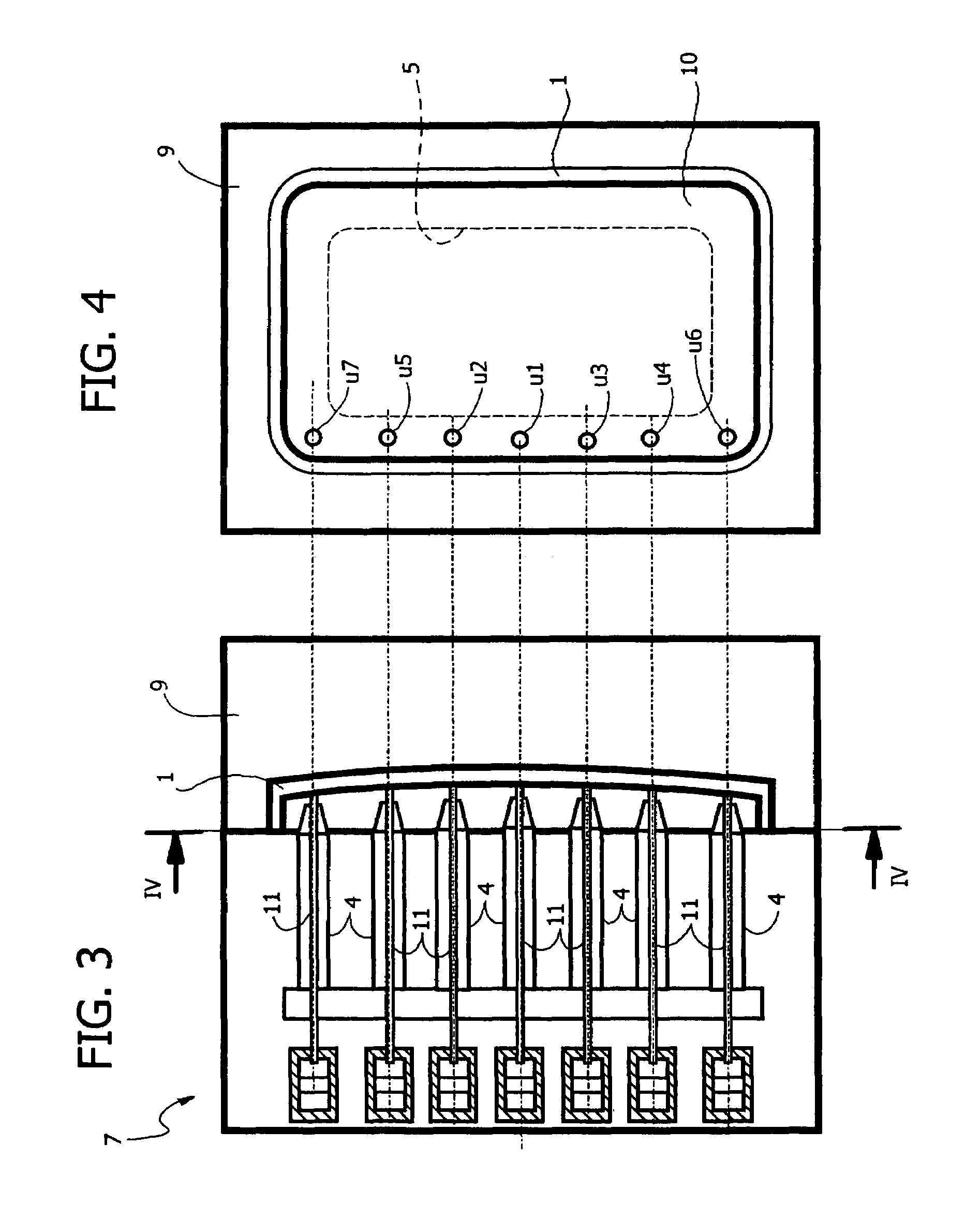 Process for the production of plates made of transparent plastic material with non-transparent areas