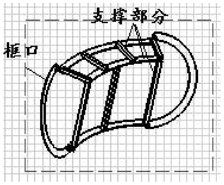 A kind of preparation method of quadric mirror