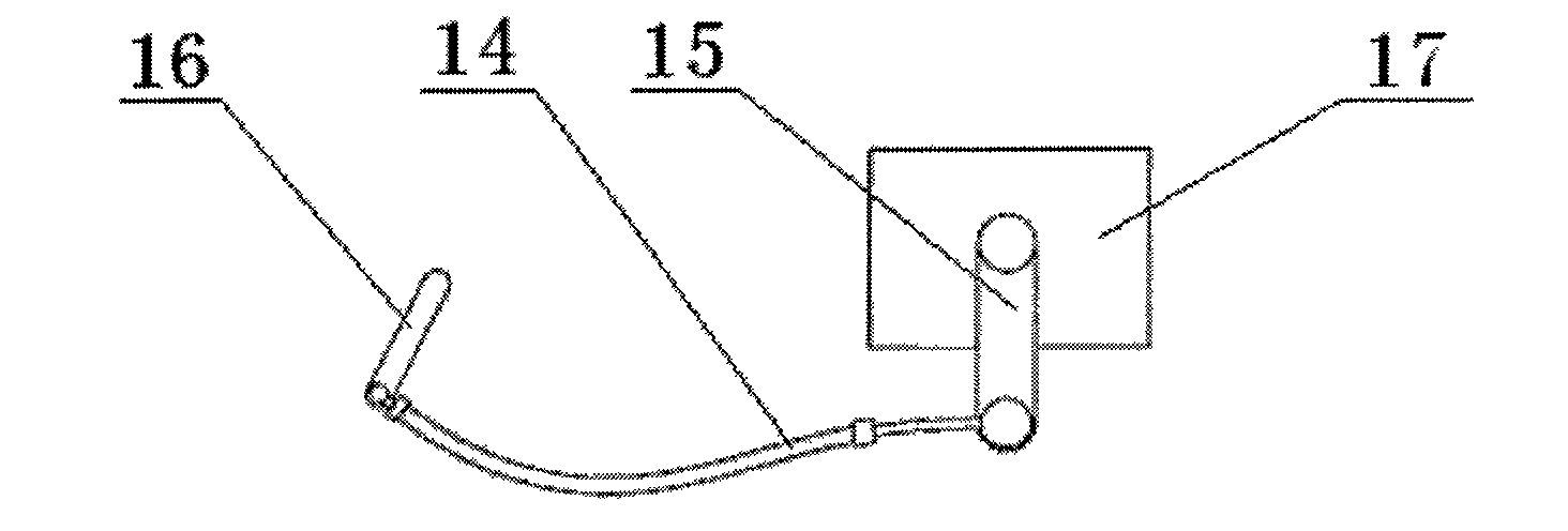 Automatically operating mechanism for parasol