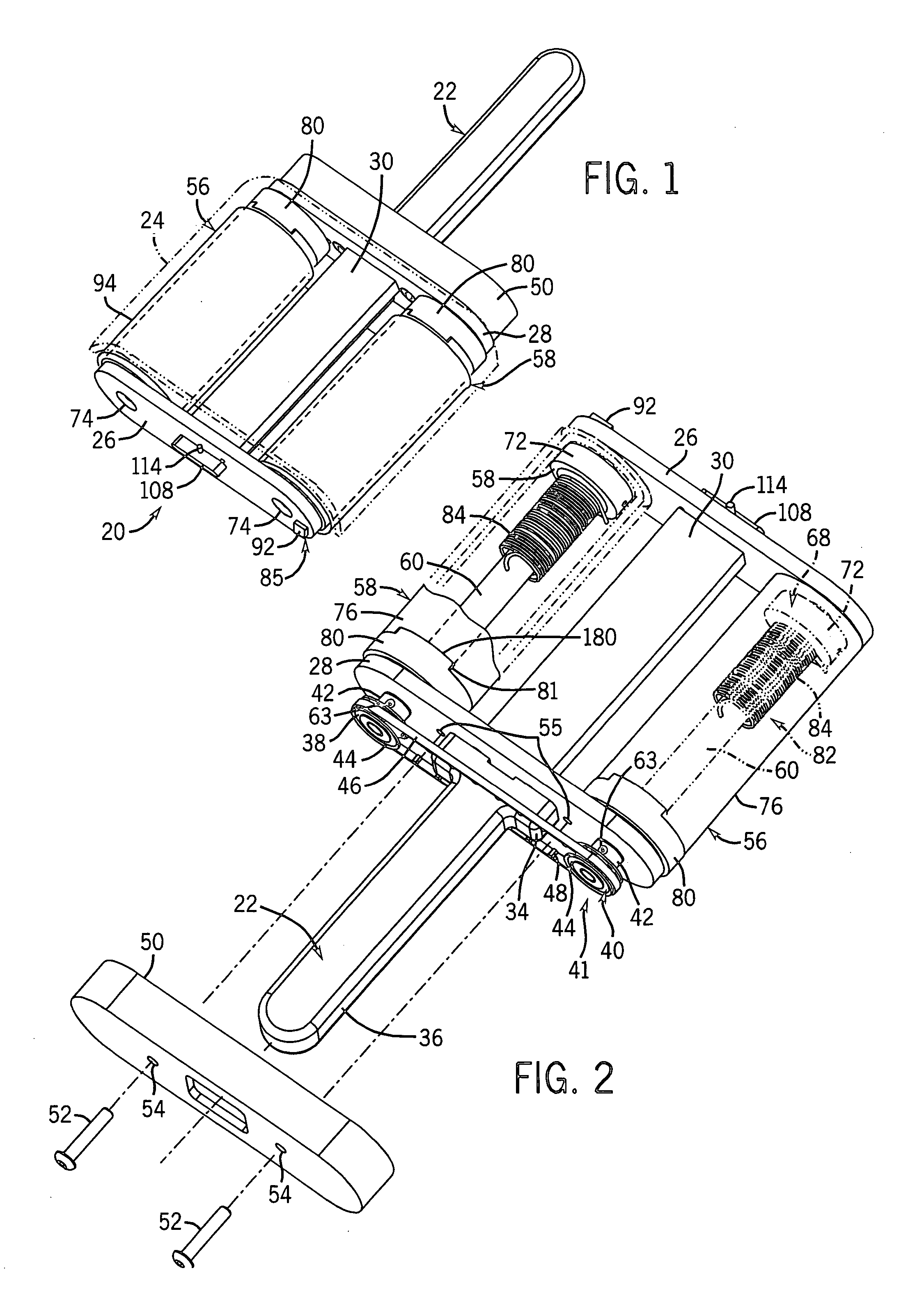 Continuous adhesive roller