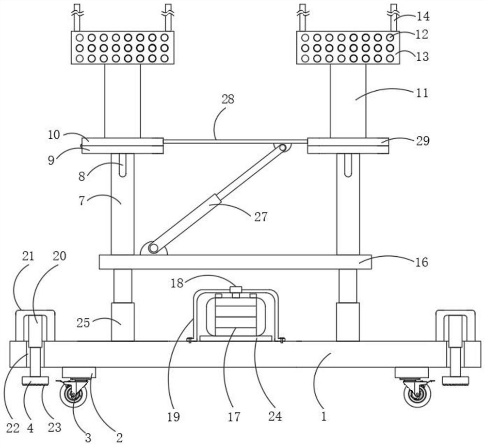 Novel auxiliary device for orthopedic treatment