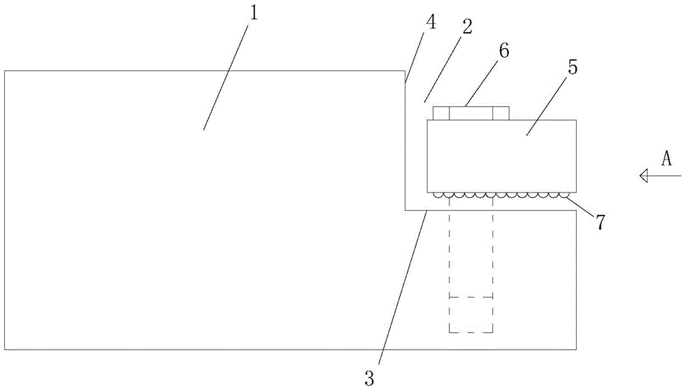 Abrasive paper clamping device