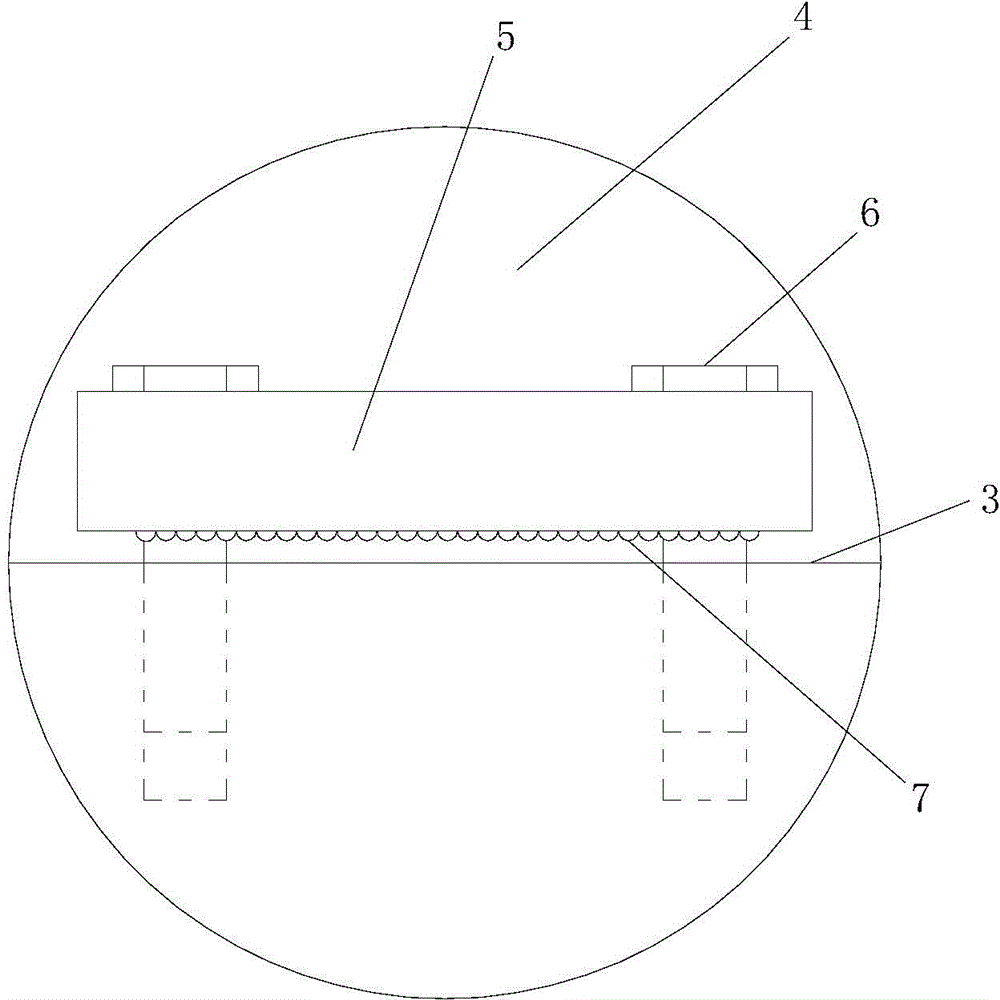 Abrasive paper clamping device