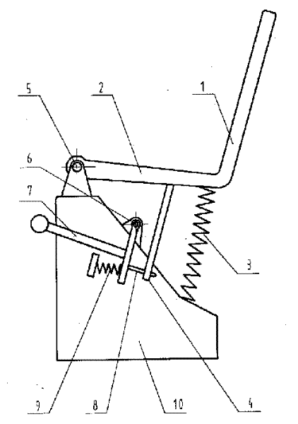 Integrally-regulated aircraft chair