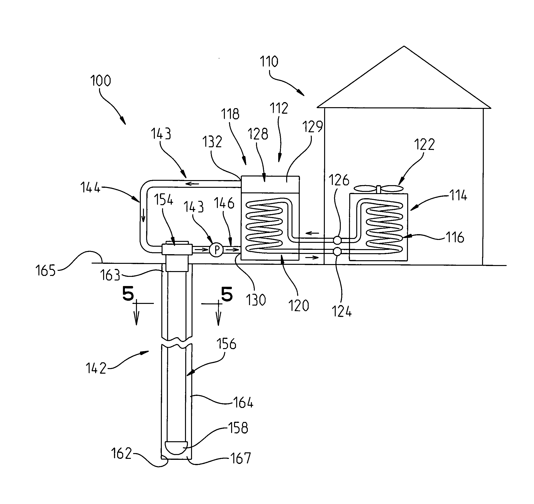 Geothermal pipe system