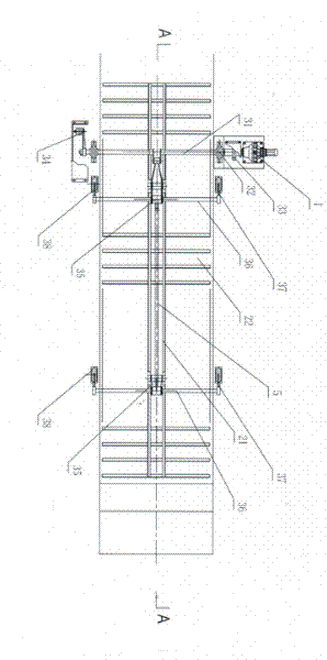 Convoluted swing type mud scraper