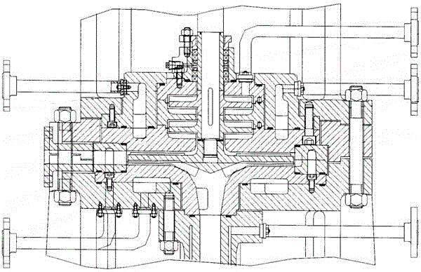 Shaft seal structure of centrifugal coal slurry pump