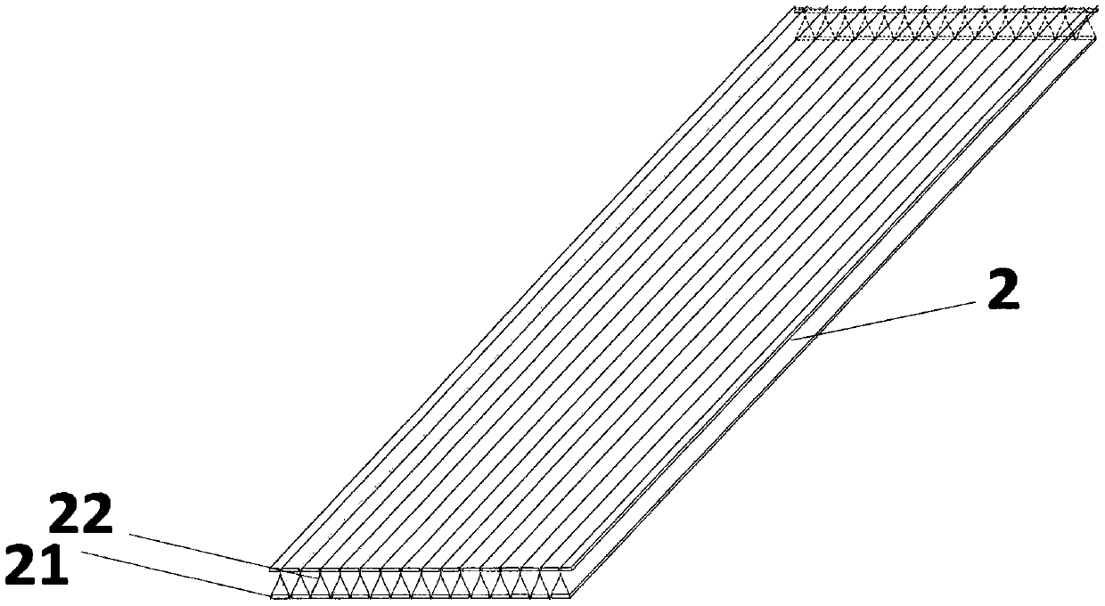 Steel and wood combined box girder