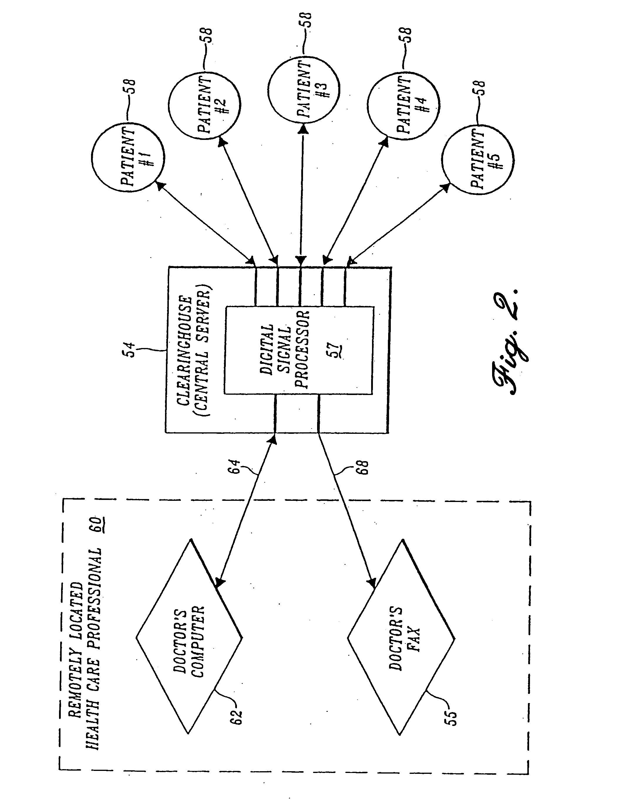 Remote health monitoring and maintenance system